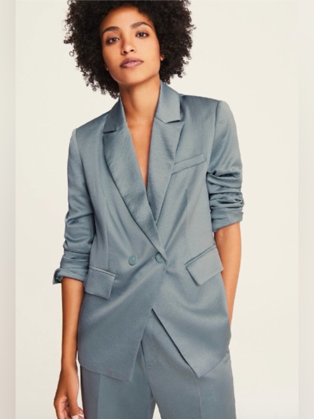 ba&sh Wilie Blazer in Jade Sz 2/US 6